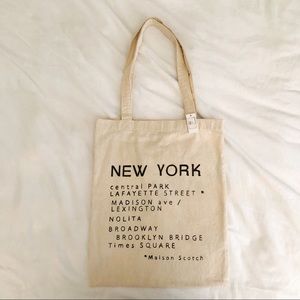 Maison Scotch tote bag.